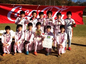 2014年度 コカ・コーラ杯争奪福島県サッカー大会U-11 福島県優勝 会津サントスＦＣジュニア